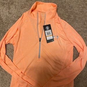 Quarter zip underarmour sweatshirt